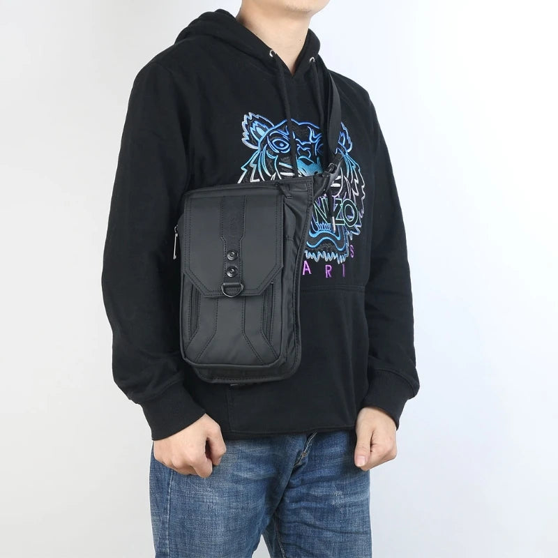 Men Fanny Waist Pack Waterproof Shoulder Bag Travel Motorcycle Chest Pouch