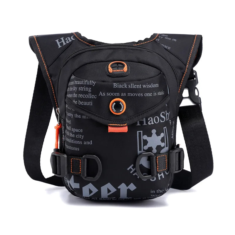 Men Fanny Waist Pack Waterproof Drop Leg Bag Messenger Shoulder Bags Travel