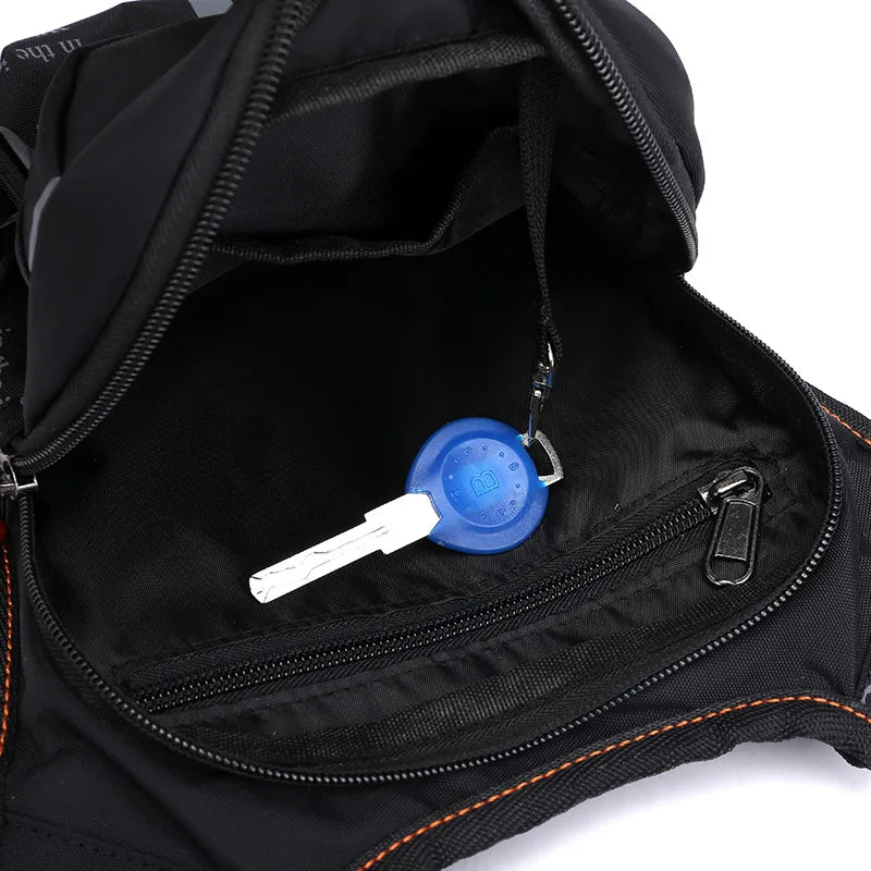Men Fanny Waist Pack Waterproof Drop Leg Bag Messenger Shoulder Bags Travel