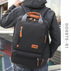 Men Laptop Backpack Bag Travel Business Multi-pocket