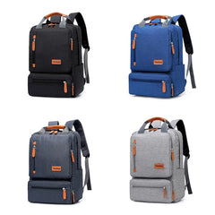 Men Laptop Backpack Bag Travel Business Multi-pocket