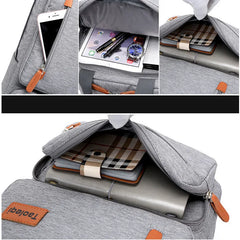 Men Laptop Backpack Bag Travel Business Multi-pocket