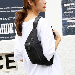 Canvas Waist Bag Pack Phone Belt Pouch Travel Motorcycle Fanny Bag Hip
