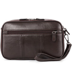 Men Leather Clutch Purse Business Clutch Bags Cell Pouch Wallet