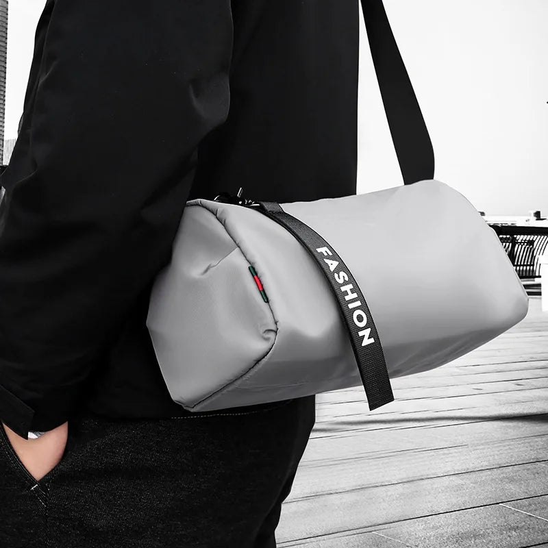 Men Gym Bags Crossbody Exercise Training Bag Fitness Travel Sport Outdoor