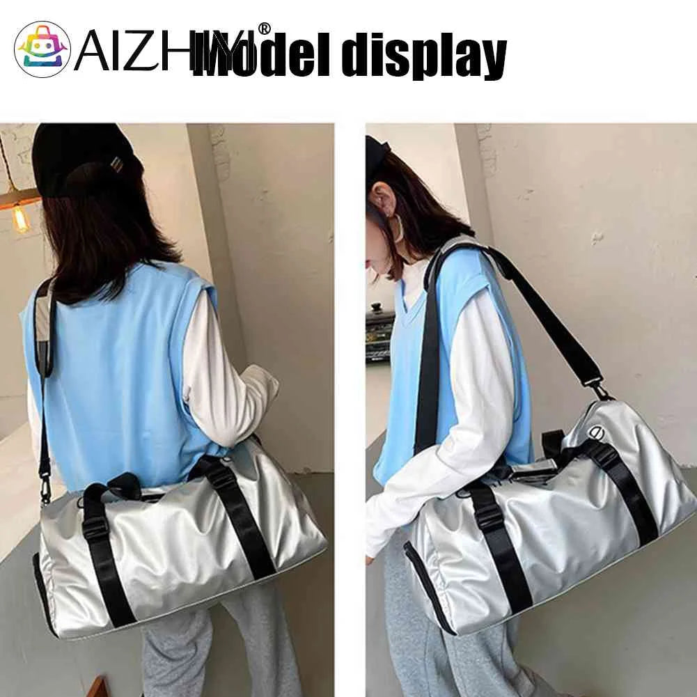 Men Gym Bags Large Capacity Oxford Waterproof for Travel Clothes