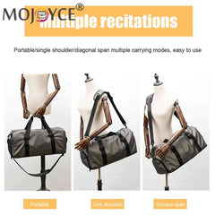 Men Gym Bag Large Capacity Wet Dry Separation Oxford Waterproof Travel Organizer
