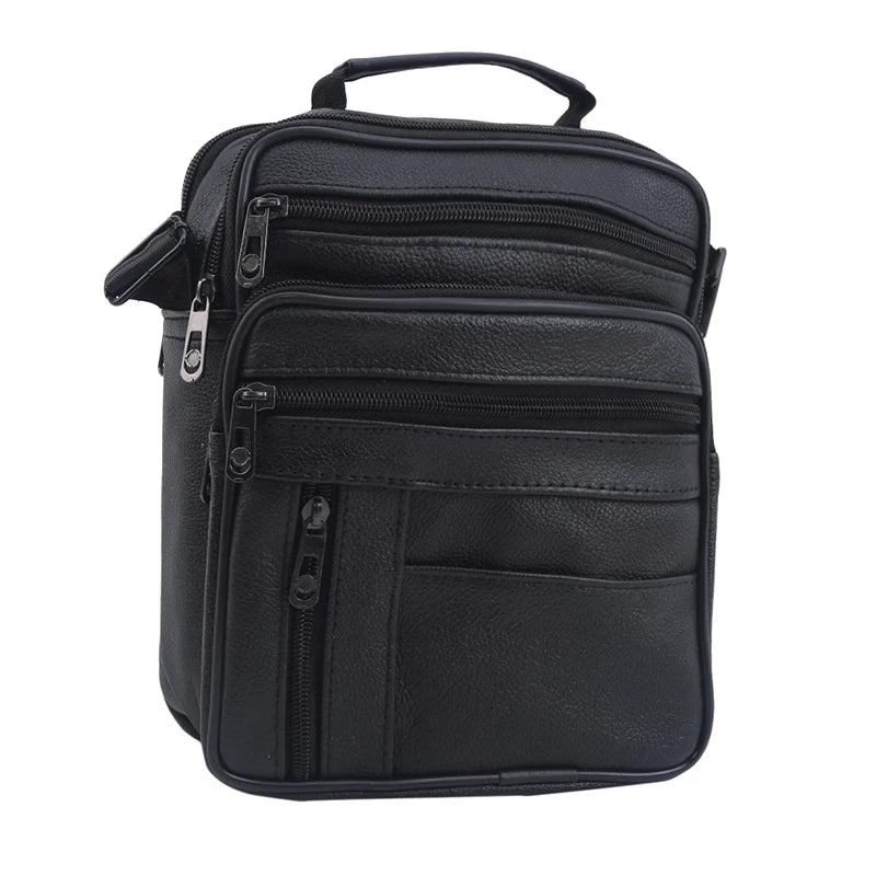 Men Handbags PU Leather Vintage Male Messenger Bags Business Men Crossbody Shoul