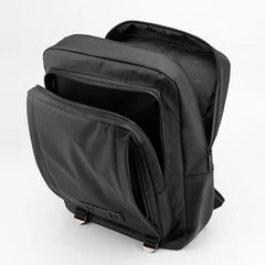 Men High Nylon Business Backpack Large Capacity Waterproof Travel Bag