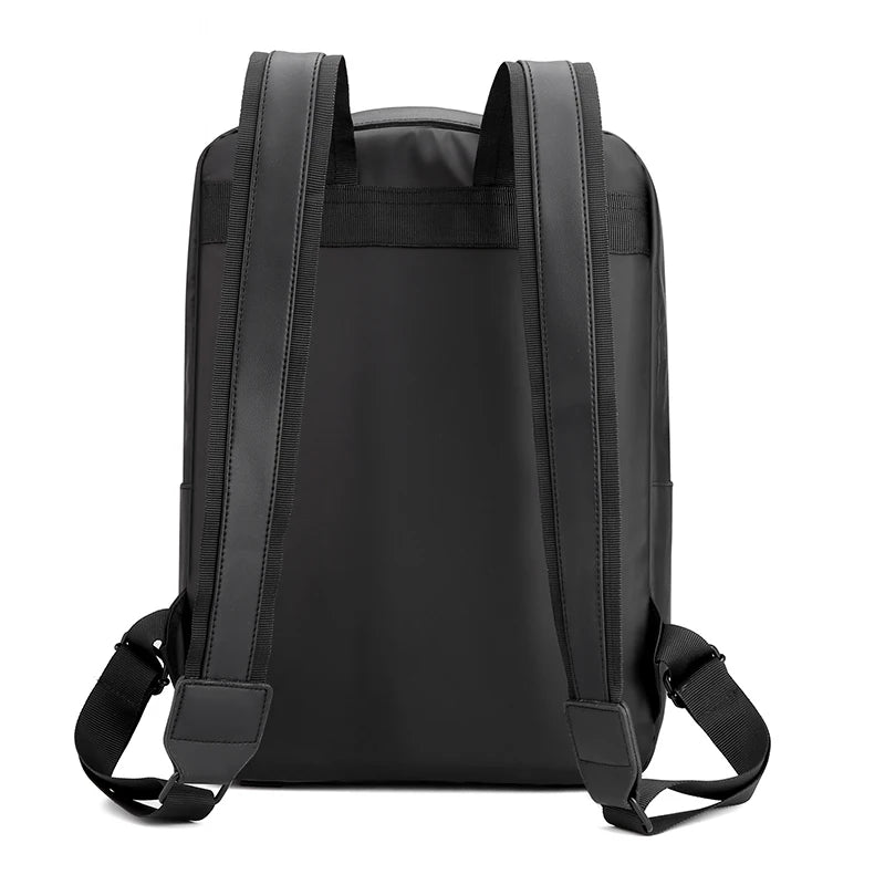 Men High Nylon Business Backpack Large Capacity Waterproof Travel Bag