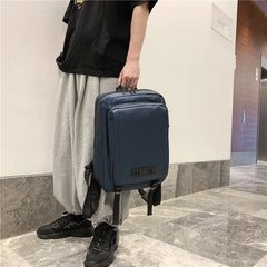 Men High Nylon Business Backpack Large Capacity Waterproof Travel Bag