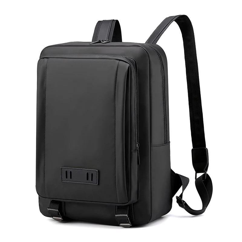 Men High Nylon Business Backpack Large Capacity Waterproof Travel Bag
