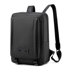 Men High Nylon Business Backpack Large Capacity Waterproof Travel Bag
