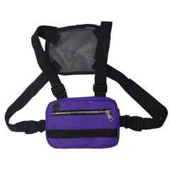 Hip Hop Backpack Chest Bag Tactical Vest Streetwear Mochila Hombre
