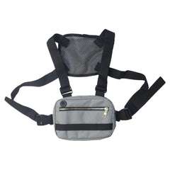 Hip Hop Backpack Chest Bag Tactical Vest Streetwear Mochila Hombre