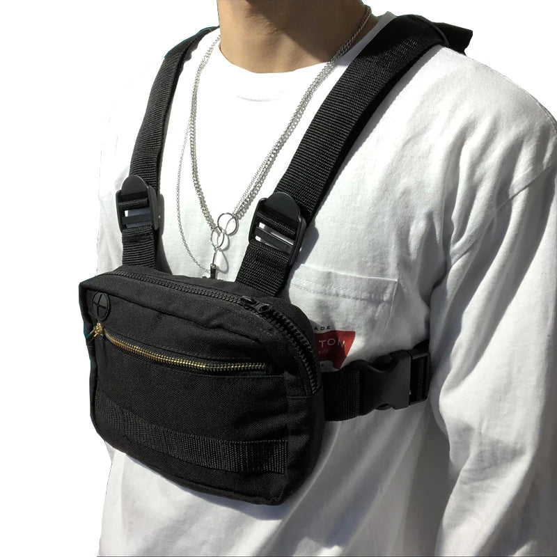 Hip-Hop Chest Bag Streetwear Vest Chest Rig Bags