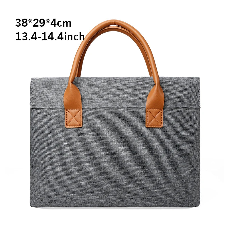 Men Laptop bag Office Briefcase Shoulder Bag Sleeve Case