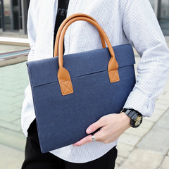 Men Laptop bag Office Briefcase Shoulder Bag Sleeve Case