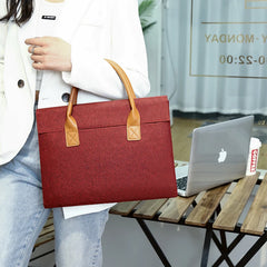 Men Laptop bag Office Briefcase Shoulder Bag Sleeve Case