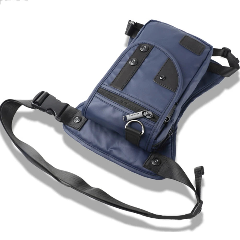 Men Leg Bags Waterproof With Belt Shoulder Bags Messenger Motorcycle Waist Pack