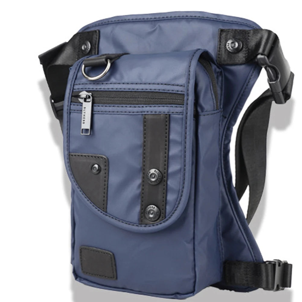 Men Leg Bags Waterproof With Belt Shoulder Bags Messenger Motorcycle Waist Pack