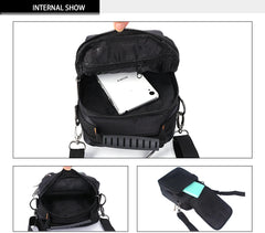 Waterproof Military Crossbody Bag Small Travel Shoulder Messenger Bag