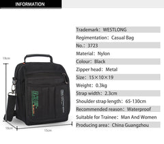 Waterproof Military Crossbody Bag Small Travel Shoulder Messenger Bag