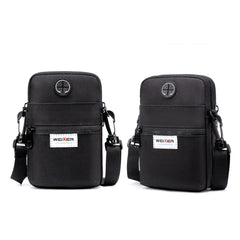 Men Mini Shoulder Mobile Phone Bag Multi-Function Outdoor Sports Work Bag