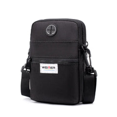 Men Mini Shoulder Mobile Phone Bag Multi-Function Outdoor Sports Work Bag