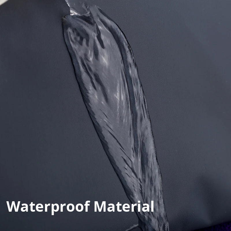 Nylon Waterproof Waist Bag with 4 Pockets for Men and Women