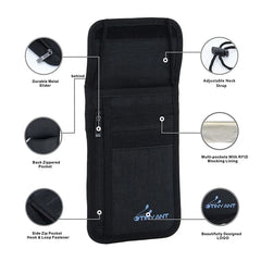 Travel Neck Wallet Anti-Thief RFID Blocking Passport Holder