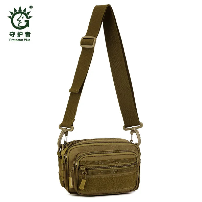 Men Nylon Crossbody Bag Military Messenger Bag