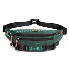Men Nylon Waist Pack Belt Bag Waterproof Travel Sling Chest Fanny Pack
