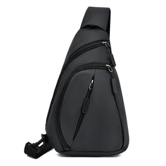 One Shoulder Backpack Sling Bag USB Boys Girls Cycling Sports Travel School