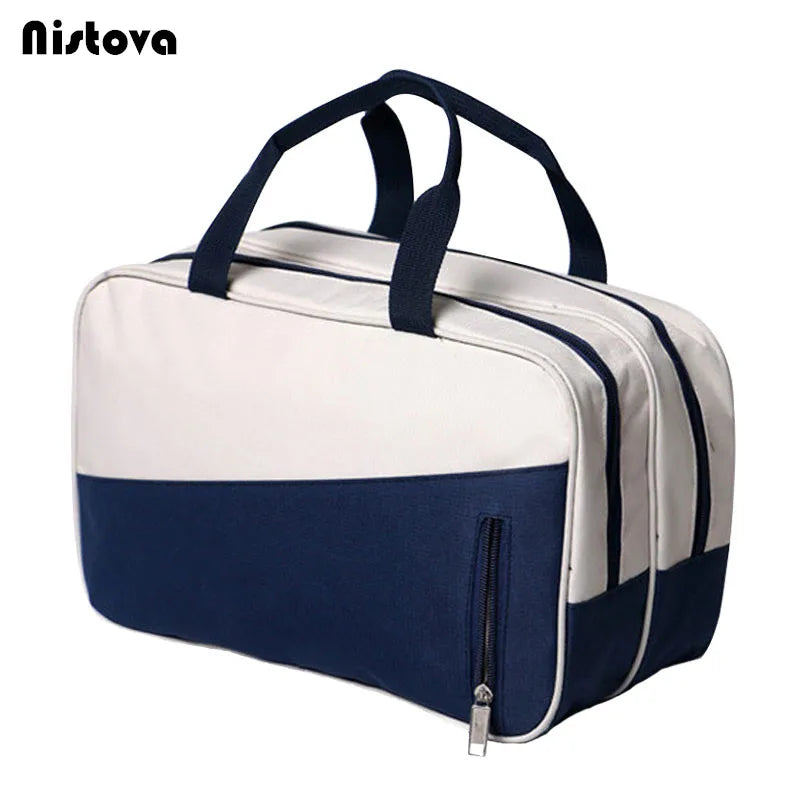Waterproof Portable Beach Bath Nylon Wash Bag for Travel