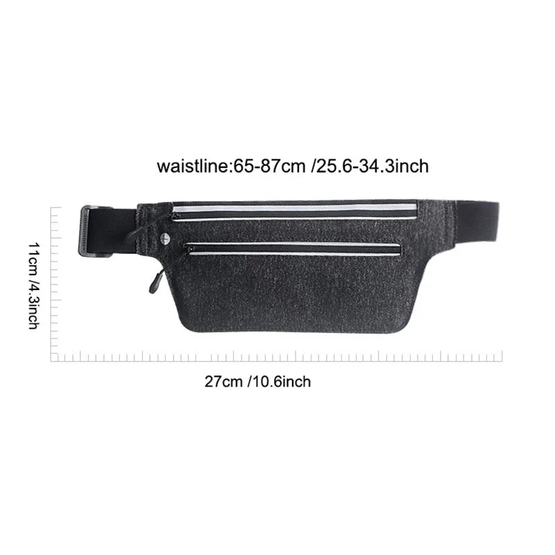 Outdoor Waterproof Fanny Pack Bum Bag for Phone Storage