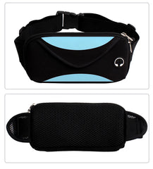 Unisex Printed Waist Bag for Travelling and Biking