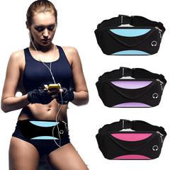 Unisex Printed Waist Bag for Travelling and Biking