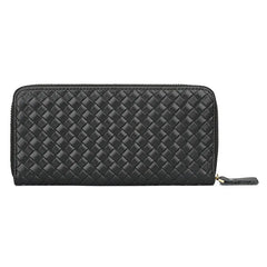 Men Leather Long Wallet Cow Leather Clutch Bag Business Billfold