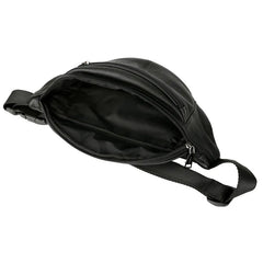 Men Retro Leather Waist Bags High Quality Cowskin Fanny Pack