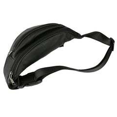 Men Retro Leather Waist Bags High Quality Cowskin Fanny Pack