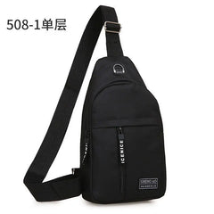 Men Shoulder Bags Nylon Waist Packs Sling Bag Crossbody Outdoor Sport Chest