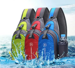 Men Small Cycle Sling Bag Anti Theft Chest Bag Shoulder Cross Body