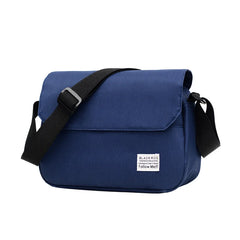 Men Small Oxford Shoulder Messenger Bags Solid Satchel Crossbody Street Bag