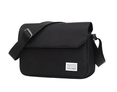 Men Small Oxford Shoulder Messenger Bags Solid Leisure Satchels Crossbody Street