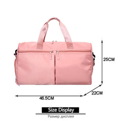 Waterproof Multifunctional Sports Travel Bag - Large Capacity Packing Cubes