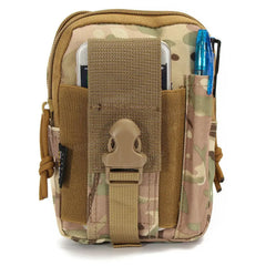Men Tactical Belt Molle Waist Pouch Waist Pack Military Camouflage Bag Packs