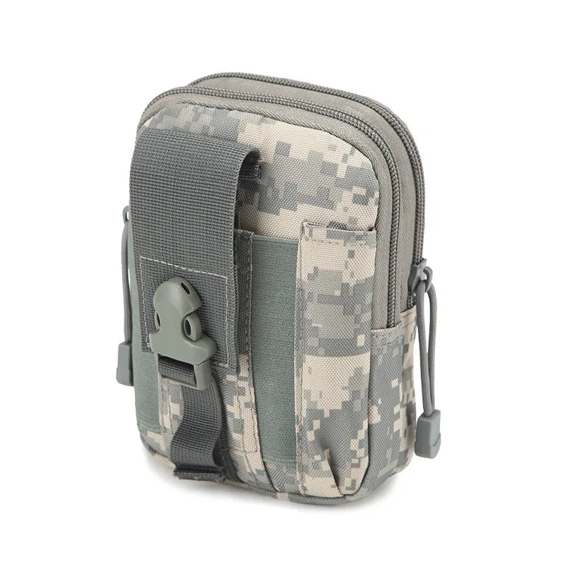 Tactical Molle Pouch Waist Pack Bag for Military Running Travel Camping