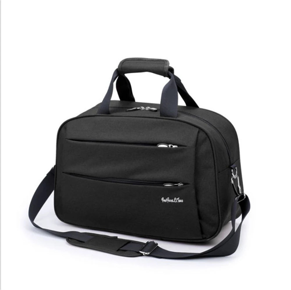 Men Travel Bags Zipper Hand Luggage Business Large Capacity Duff