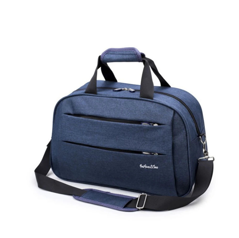 Men Travel Bags Zipper Hand Luggage Business Large Capacity Duff